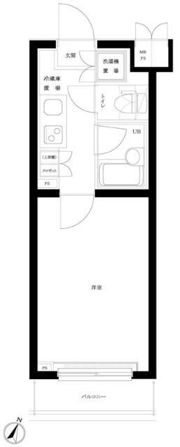 ルーブル鷺宮伍番館の間取り画像