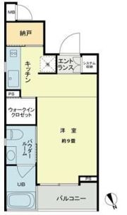 ベルファース新橋の間取り画像