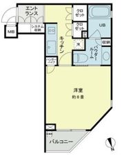 ベルファース新橋の間取り画像