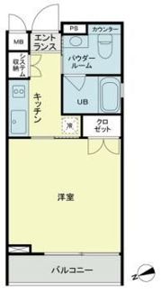 ベルファース新橋の間取り画像