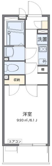 レオネクストシャトーブランカの間取り画像