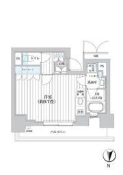 ライオンズフォーシア清澄白河の間取り画像