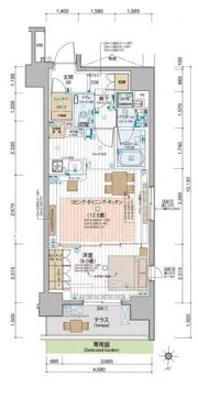 パレステージ大島の間取り画像