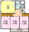 川原マンションの間取り画像