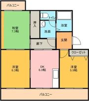 カトレアの間取り画像