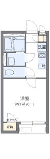 レオネクストシャトル杉田Ⅵの間取り画像