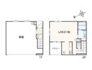Casa garage Fiorire 花崎Ⅱの間取り画像