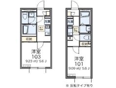 レオネクストUBUKATAの間取り画像