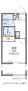 レオパレスビボの間取り画像