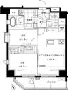 アイディーコート飯田橋の間取り画像