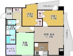マホロバの間取り画像