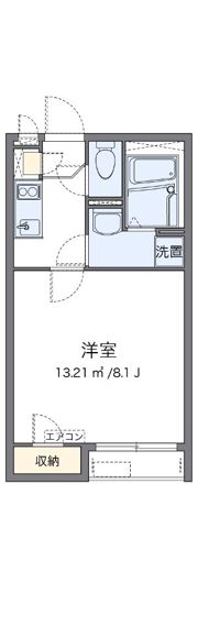 クレイノサニープレイス宮前平の間取り画像