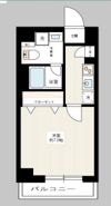 AZEST矢口渡の間取り画像