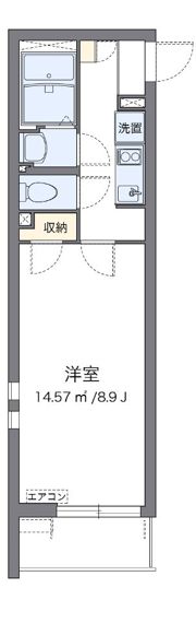 クレイノハイツサングリーンⅡの間取り画像