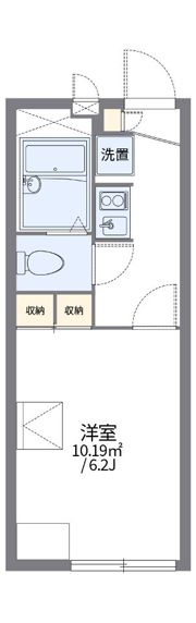 レオパレスOHYATO Ⅰの間取り画像