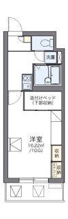 レオパレスパルコートEの間取り画像