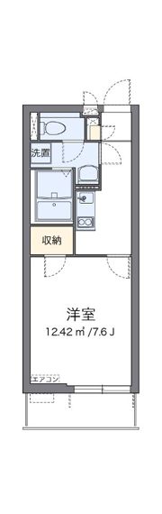 クレイノニューメイプルの間取り画像