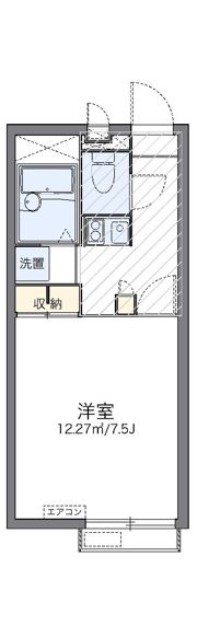 レオパレスレイフェアリーの間取り画像