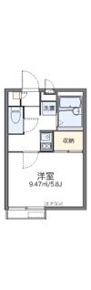 レオパレス上用賀三丁目の間取り画像