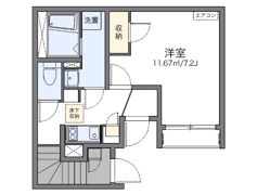 レオネクストFERIO瀬田の間取り画像