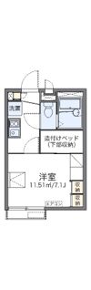 レオパレスグリーンヒルズ 駒沢の間取り画像