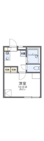 レオパレスフルールの間取り画像