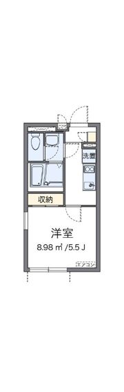 クレイノ笹塚南山の間取り画像