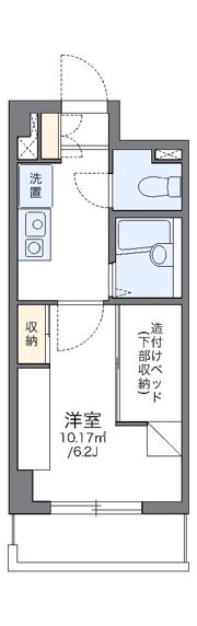 レオパレス宇田川町マンションの間取り画像