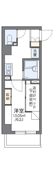 レオパレス宇田川町マンションの間取り画像