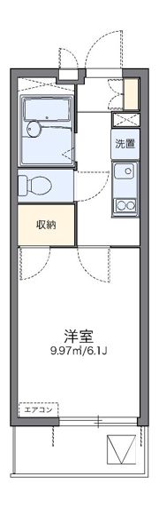 レオパレスパンシーの間取り画像