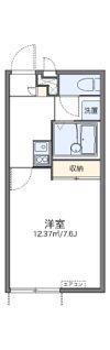 レオパレスアースリー生田の間取り画像
