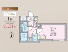 Majestic Life 武蔵小山の間取り画像