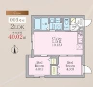 Majestic Life 武蔵小山の間取り画像