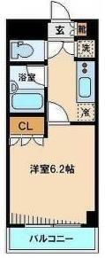 キャッスルステージ東池袋の間取り画像