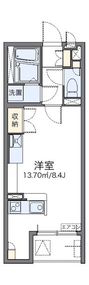 レオネクストテルスの間取り画像