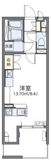 レオネクストテルスの間取り画像