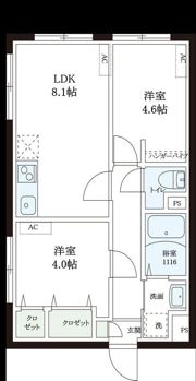 レピュア本郷レジデンスの間取り画像