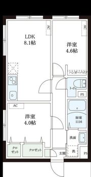 レピュア本郷レジデンスの間取り画像