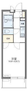 レオパレスカリスの間取り画像