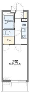 レオパレスカリスの間取り画像