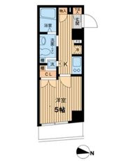 エスティメゾン武蔵小山の間取り画像