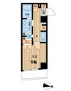 エスティメゾン武蔵小山の間取り画像