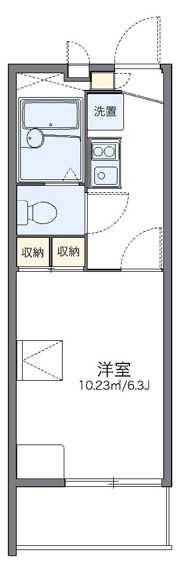 レオパレスグランデⅢの間取り画像
