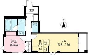 北品川テラスの間取り画像