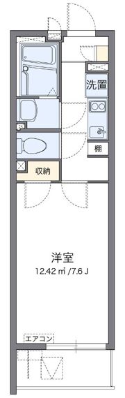 クレイノセジュール中原の間取り画像