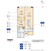 レジデンス渋谷富ヶ谷（Residence Shibuya Tomigaya）の間取り画像