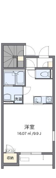 クレイノ結の間取り画像