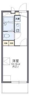 レオパレスKTⅡの間取り画像