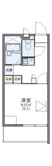 レオパレスECHOの間取り画像