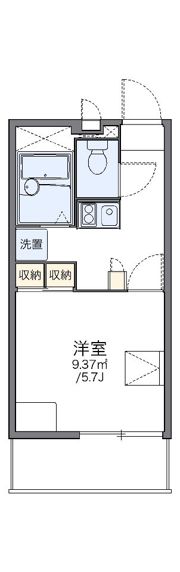 レオパレスECHOの間取り画像